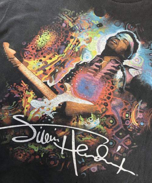 アーティストTシャツ（アーティストTシャツ）アーティストTシャツ (アーティストTシャツ) Jimi Hendrix(ジミ・ヘンドリックス) アーティストTシャツ ブラック サイズ:Lの古着・服飾アイテム