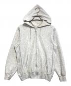 Championチャンピオン）の古着「ジップパーカー」｜ライトグレー