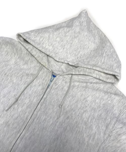 Champion（チャンピオン）Champion (チャンピオン) ジップパーカー ライトグレー サイズ:MEDIUMの古着・服飾アイテム