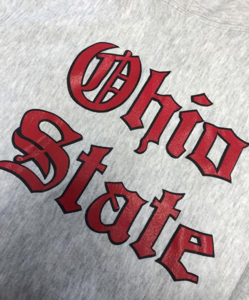 Champion（チャンピオン）Champion (チャンピオン) ジップパーカー ライトグレー サイズ:MEDIUMの古着・服飾アイテム