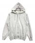 Champion（チャンピオン）の古着「ジップパーカー」｜ライトグレー