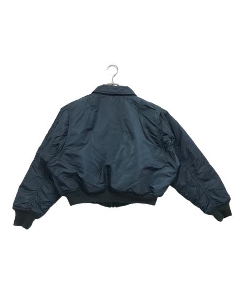 Schott（ショット）Schott (ショット) CWU-R フライトジャケット ネイビー サイズ:MEDIUMの古着・服飾アイテム