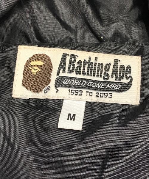 A BATHING APE（ア ベイシング エイプ）A BATHING APE (ア ベイシング エイプ) snowboard jacket ブラック サイズ:Mの古着・服飾アイテム
