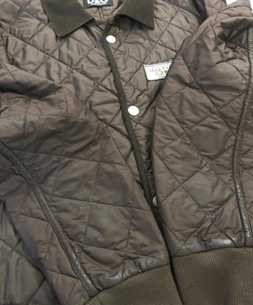 DOLCE & GABBANA（ドルチェ＆ガッバーナ）DOLCE & GABBANA (ドルチェ＆ガッバーナ) キルティングジャケット ブラウン サイズ:48の古着・服飾アイテム