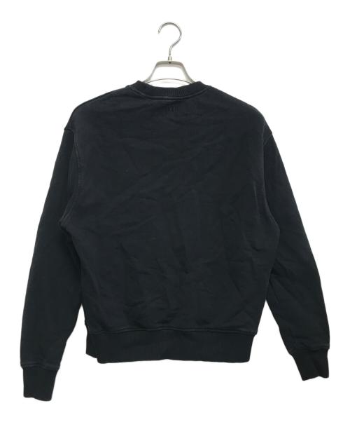 AMI Alexandre Mattiussi（アミアレクサンドルマテュッシ）AMI Alexandre Mattiussi (アミアレクサンドルマテュッシ) ロゴスウェット ブラック サイズ:XSの古着・服飾アイテム