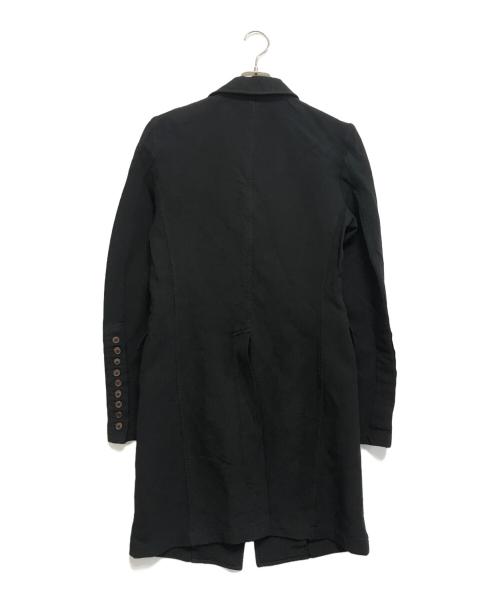 COMME des GARCONS HOMME PLUS（コムデギャルソンオムプリュス）COMME des GARCONS HOMME PLUS (コムデギャルソンオムプリュス) 燕尾テーラードジャケット ブラック サイズ:Sの古着・服飾アイテム