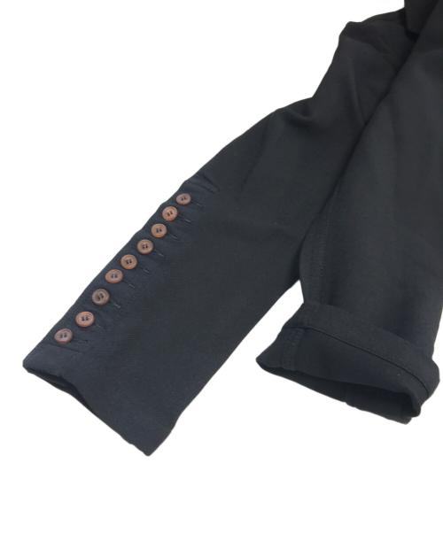 COMME des GARCONS HOMME PLUS（コムデギャルソンオムプリュス）COMME des GARCONS HOMME PLUS (コムデギャルソンオムプリュス) 燕尾テーラードジャケット ブラック サイズ:Sの古着・服飾アイテム