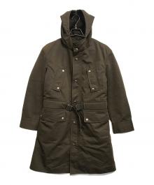 MIU MIU（ミュウミュウ）の古着「ライナー付きモッズコート」｜カーキ