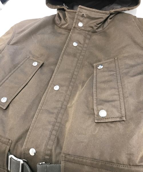 MIU MIU（ミュウミュウ）MIU MIU (ミュウミュウ) ライナー付きモッズコート カーキ サイズ:44の古着・服飾アイテム