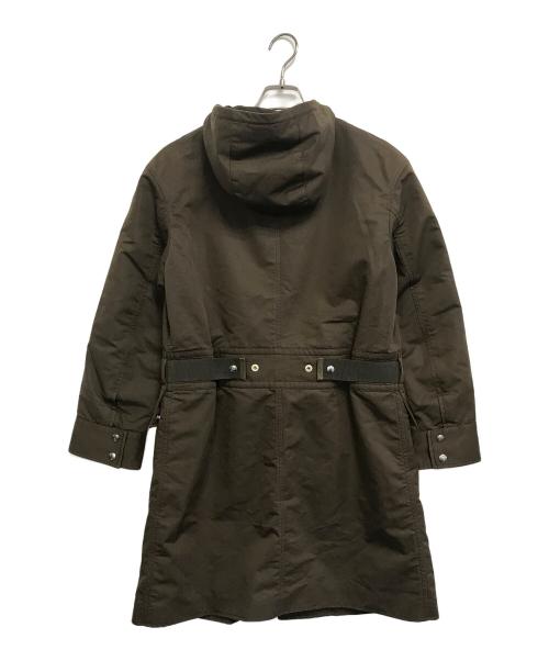 MIU MIU（ミュウミュウ）MIU MIU (ミュウミュウ) ライナー付きモッズコート カーキ サイズ:44の古着・服飾アイテム