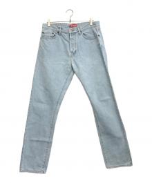SUPREME（シュプリーム）の古着「Wased Slim Jeans」｜インディゴ