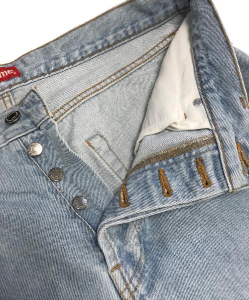 SUPREME（シュプリーム）Supreme (シュプリーム) Wased Slim Jeans インディゴ サイズ:34の古着・服飾アイテム