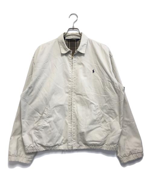 POLO RALPH LAUREN（ポロ・ラルフローレン）POLO RALPH LAUREN (ポロ・ラルフローレン) スイングトップ ベージュ サイズ:Mの古着・服飾アイテム