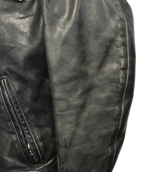 Schott（ショット）Schott (ショット) シングルライダースジャケット ブラック サイズ:38の古着・服飾アイテム