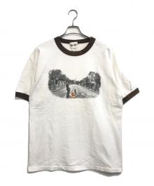 キャラクターTシャツ（キャラクターTシャツ）の古着「90sDisney(ディズニー)キャラクターTシャツ」｜ホワイト