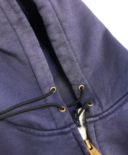 CarHartt（カーハート）CarHartt (カーハート) 裏サーマルジップパーカー ネイビー サイズ:Lの古着・服飾アイテム