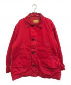 VINTAGEヴィンテージ）の古着「ハンティングジャケット」｜レッド