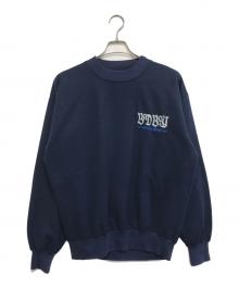 BADBOY CLUB（バッドボーイクラブ）の古着「両面刺繍スウェット」｜ネイビー