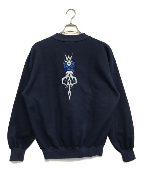 BADBOY CLUB（バッドボーイクラブ）BADBOY CLUB (バッドボーイクラブ) 両面刺繍スウェット ネイビー サイズ:Ｍの古着・服飾アイテム