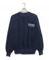 BADBOY CLUB（バッドボーイクラブ）の古着「両面刺繍スウェット」｜ネイビー