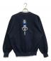 BADBOY CLUB (バッドボーイクラブ) 両面刺繍スウェット ネイビー サイズ:Ｍ：10000円