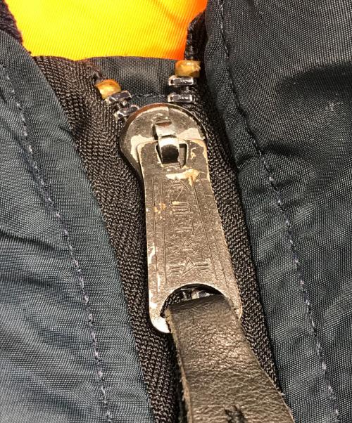 ALPHA（アルファ）ALPHA (アルファ) MA-1ジャケット ネイビー サイズ:Mの古着・服飾アイテム