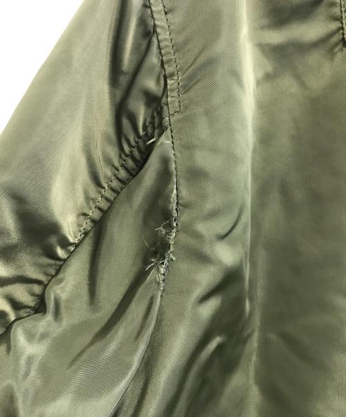 ALPHA（アルファ）ALPHA (アルファ) MA-1ジャケット オリーブ サイズ:Lの古着・服飾アイテム