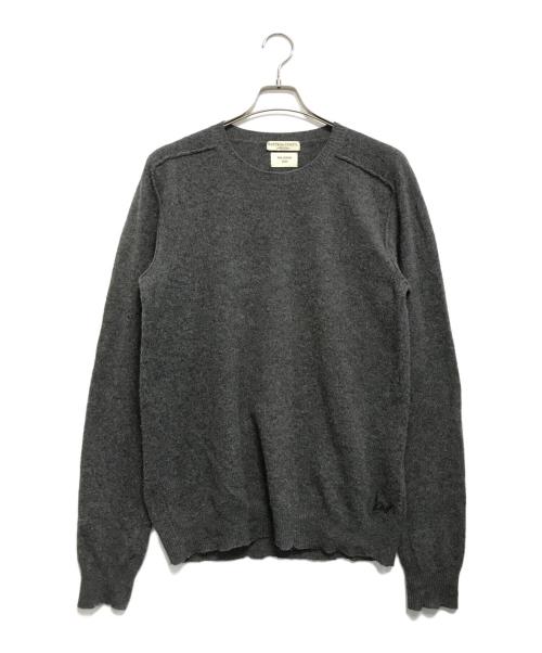 BOTTEGA VENETA（ボッテガベネタ）BOTTEGA VENETA (ボッテガベネタ) カシミヤニット グレー サイズ:50の古着・服飾アイテム