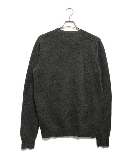 BOTTEGA VENETA（ボッテガベネタ）BOTTEGA VENETA (ボッテガベネタ) カシミヤニット グレー サイズ:50の古着・服飾アイテム