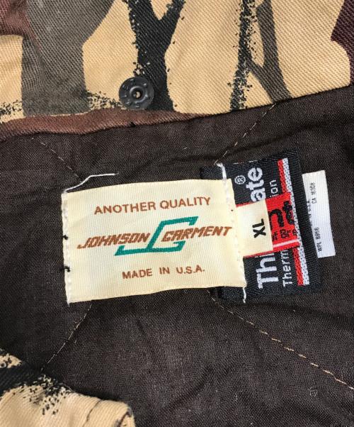JOHNSON GARMENT（ジョンソンガーメント）JOHNSON GARMENT (ジョンソンガーメント) リアルツリージャケット カーキ サイズ:XLの古着・服飾アイテム