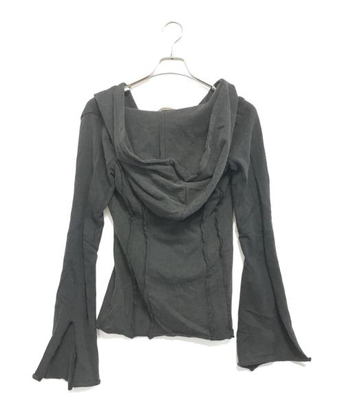 PRANK PROJECT（プランクプロジェクト）PRANK PROJECT (プランクプロジェクト) Drape Hoodie ブラック サイズ:freeの古着・服飾アイテム