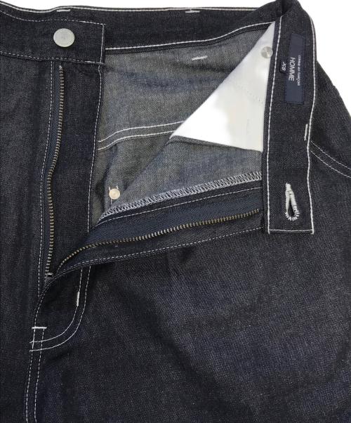 COMME des GARCONS HOMME（コムデギャルソン オム）COMME des GARCONS HOMME (コムデギャルソン オム) ハーフパンツ インディゴ サイズ:XSの古着・服飾アイテム