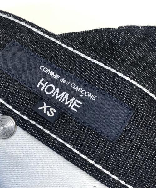 COMME des GARCONS HOMME（コムデギャルソン オム）COMME des GARCONS HOMME (コムデギャルソン オム) ハーフパンツ インディゴ サイズ:XSの古着・服飾アイテム