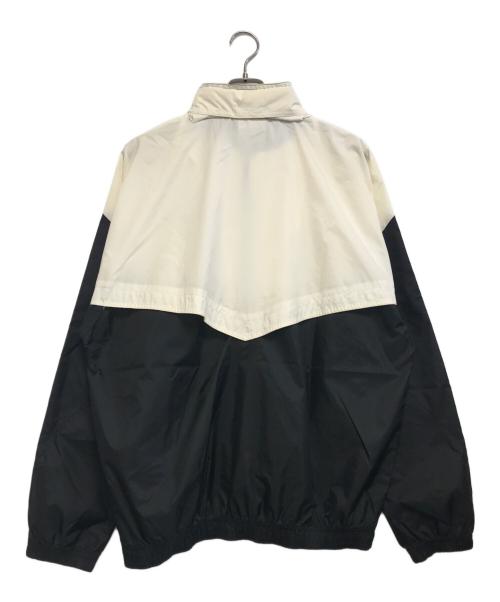 adidas（アディダス）adidas (アディダス) ナイロンジャケット ブラック×ホワイト サイズ:Lの古着・服飾アイテム