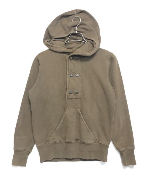 KAPITAL（キャピタル）KAPITAL (キャピタル) ヘンリーネックパーカー ブラウン サイズ:SIZE 1の古着・服飾アイテム