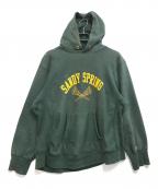 Championチャンピオン）の古着「リバースウィーブパーカー」｜グリーン