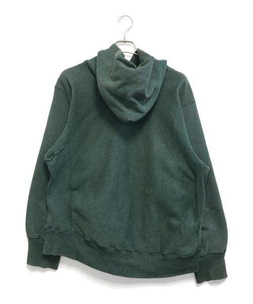 Champion（チャンピオン）Champion (チャンピオン) リバースウィーブパーカー グリーン サイズ:Lの古着・服飾アイテム