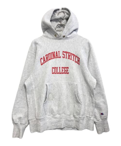 Champion（チャンピオン）Champion (チャンピオン) リバースウィーブパーカー グレー サイズ:Lの古着・服飾アイテム