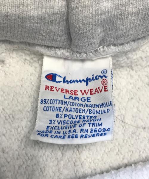 Champion（チャンピオン）Champion (チャンピオン) リバースウィーブパーカー グレー サイズ:Lの古着・服飾アイテム