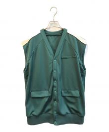 Ameri（アメリ）の古着「JERSEY TRACKSUIT VEST　02310321340」｜グリーン