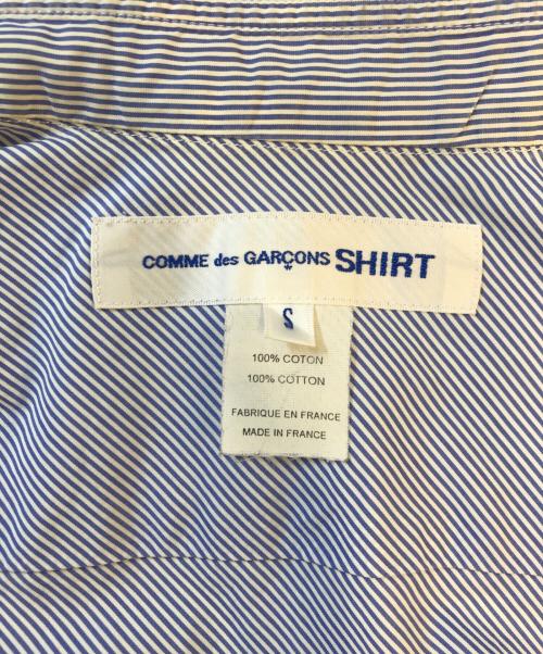COMME des GARCONS SHIRT（コムデギャルソンシャツ）COMME des GARCONS SHIRT (コムデギャルソンシャツ) シャツ ブルー サイズ:Sの古着・服飾アイテム