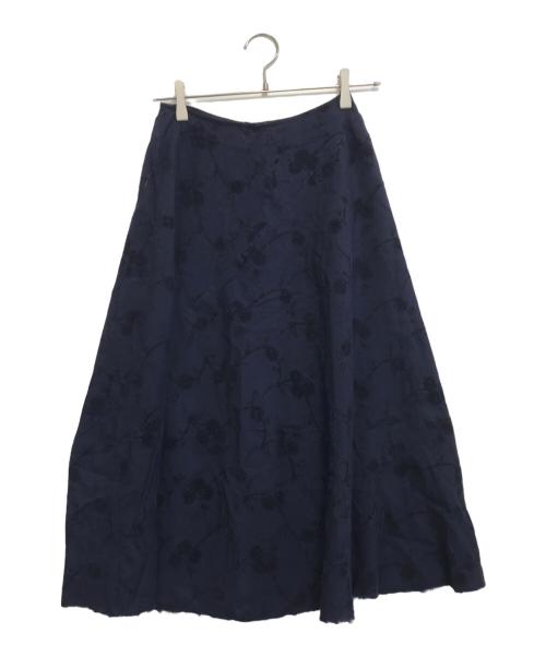 tricot COMME des GARCONS（トリココムデギャルソン）tricot COMME des GARCONS (トリココムデギャルソン) スカート ネイビー サイズ:Sの古着・服飾アイテム