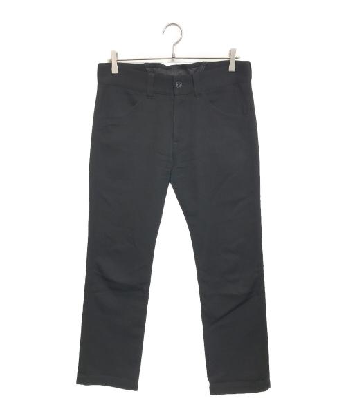COMME des GARCONS JUNYA WATANABE MAN（コム デ ギャルソン ジュンヤ ワタナベ マン）COMME des GARCONS JUNYA WATANABE MAN (コム デ ギャルソン ジュンヤ ワタナベ マン) ストレートパンツ ブラック サイズ:Sの古着・服飾アイテム