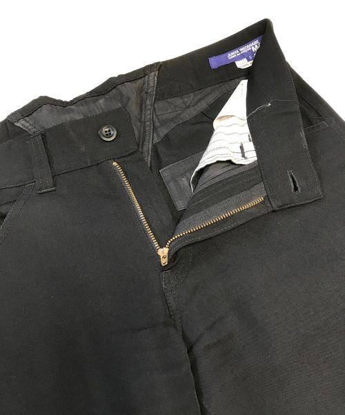 COMME des GARCONS JUNYA WATANABE MAN（コム デ ギャルソン ジュンヤ ワタナベ マン）COMME des GARCONS JUNYA WATANABE MAN (コム デ ギャルソン ジュンヤ ワタナベ マン) ストレートパンツ ブラック サイズ:Sの古着・服飾アイテム
