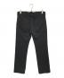 COMME des GARCONS JUNYA WATANABE MAN (コム デ ギャルソン ジュンヤ ワタナベ マン) ストレートパンツ ブラック サイズ:S：11000円