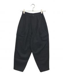 COMME des GARCONS（コムデギャルソン）の古着「80's 2タックウールパンツ」｜ブラック