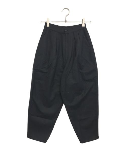 COMME des GARCONS（コムデギャルソン）COMME des GARCONS (コムデギャルソン) 80's 2タックウールパンツ ブラック サイズ:Sの古着・服飾アイテム