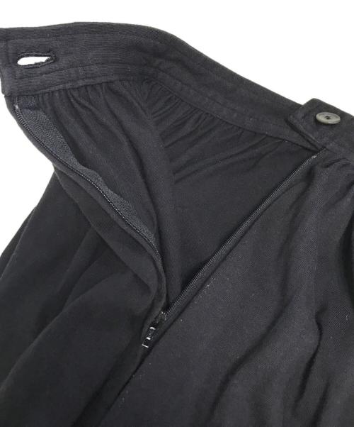 COMME des GARCONS（コムデギャルソン）COMME des GARCONS (コムデギャルソン) 80’s プリーツ切替スカート ブラック サイズ:Mの古着・服飾アイテム