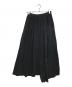 COMME des GARCONS (コムデギャルソン) 80’s プリーツ切替スカート ブラック サイズ:M：23000円