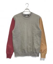 COMME des GARCONS HOMME DEUX（コムデギャルソン オム ドゥ）の古着「袖切替スウェット」｜マルチカラー